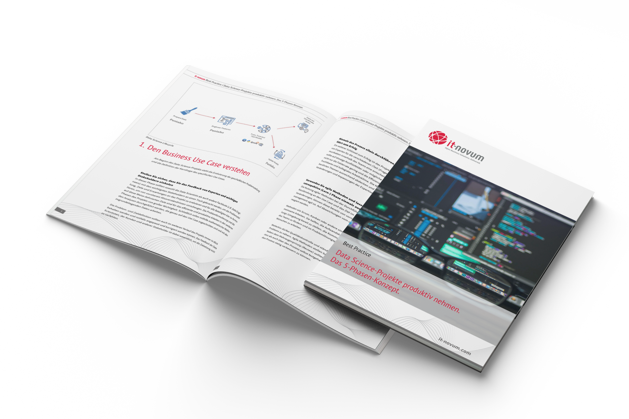 data science best practice mockup